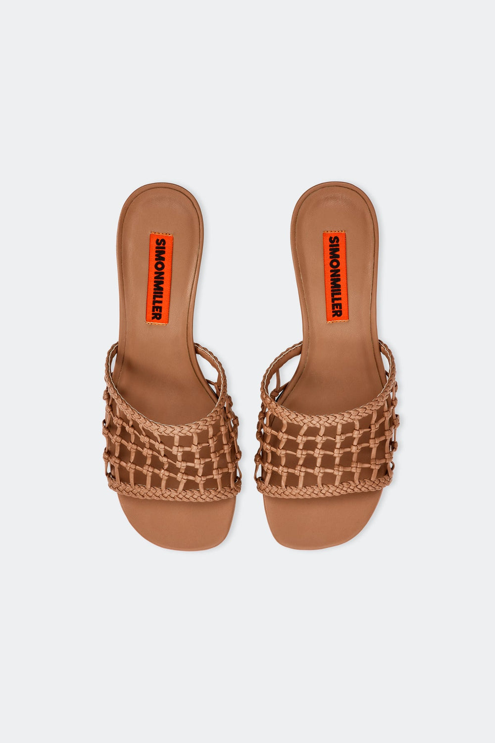 Knotted Beep Heel - Chestnut