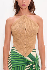 Kit Crochet Top - Natural