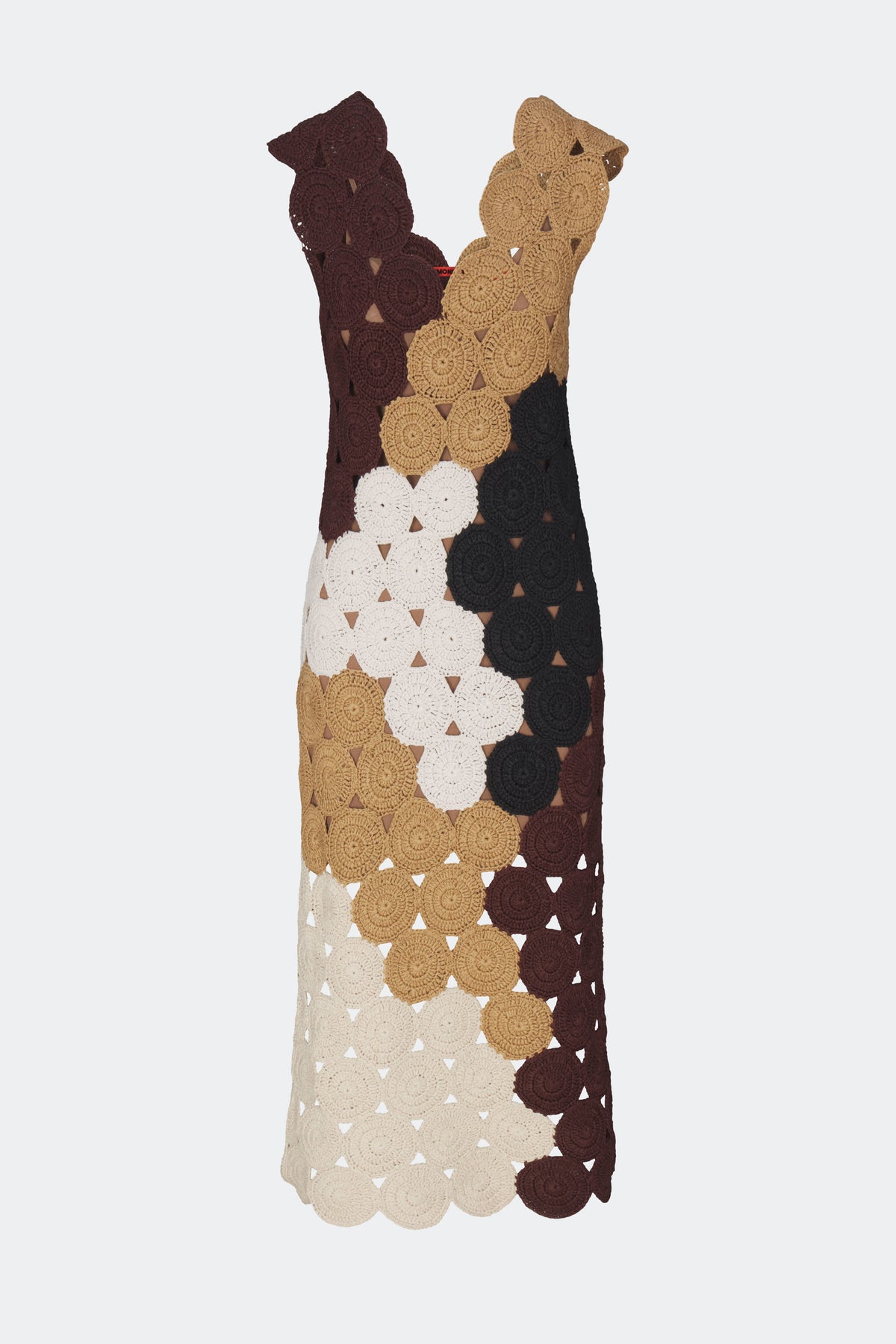 Muro Crochet Dress - Earth Tone Combo