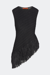 Beja Crochet Top - Black