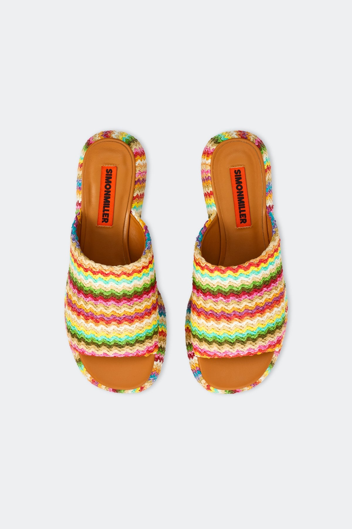 Raffia Cloudy Platform - Tropical Twist