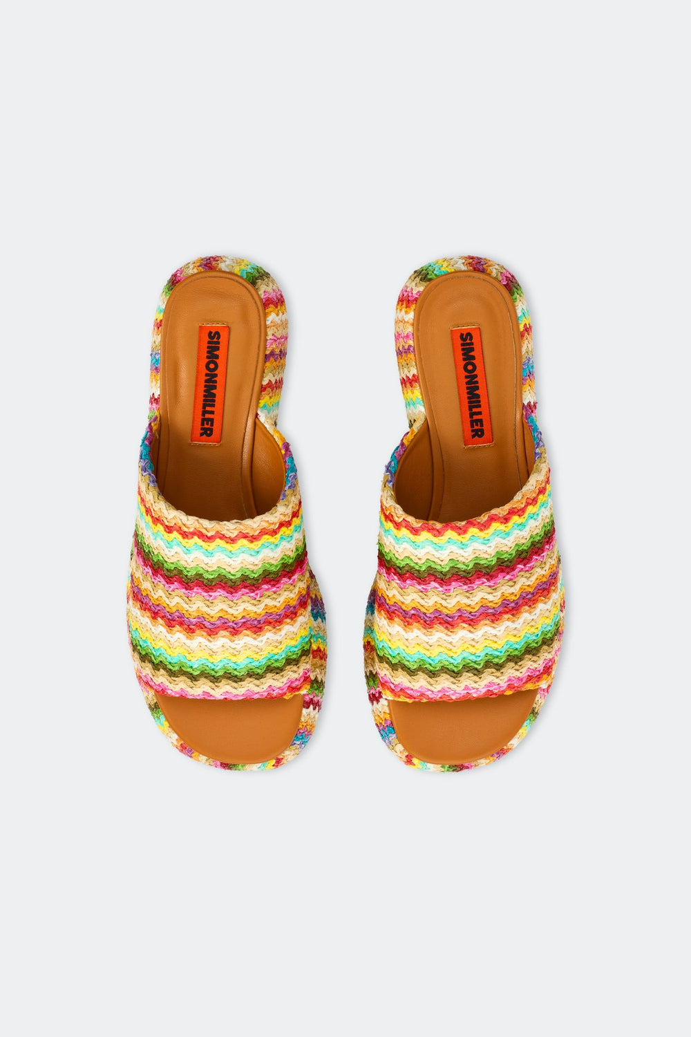 Raffia Cloudy Platform - Tropical Twist