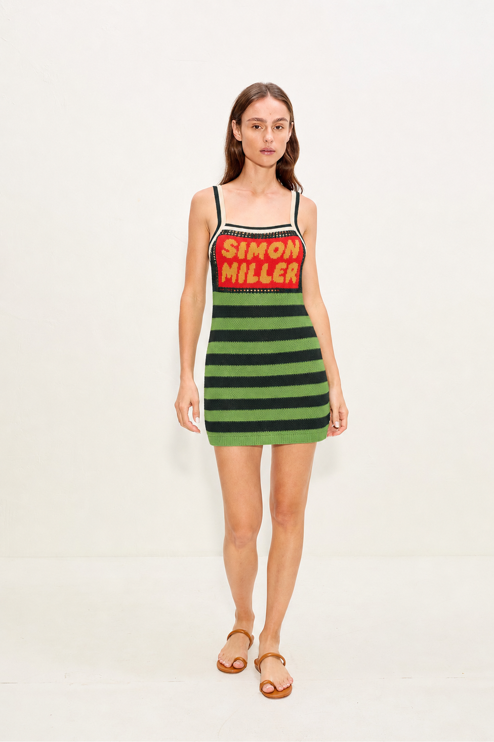 Dibby Crochet Mini Dress - Classic Dibby Graphic