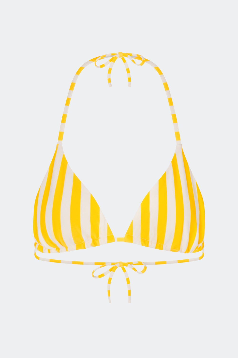 Bwai Bikini Top - Sungold/Ecru Stripe