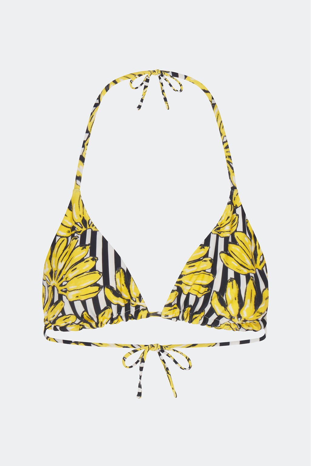 Bwai Bikini Top - Banana Stripe