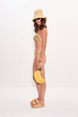 Bwai Bikini Top - Banana Stripe
