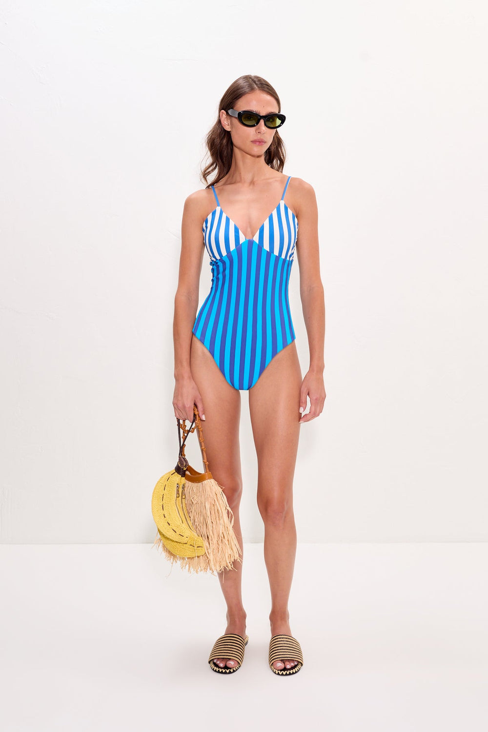 Behati One Piece - Tonal Blue Combo