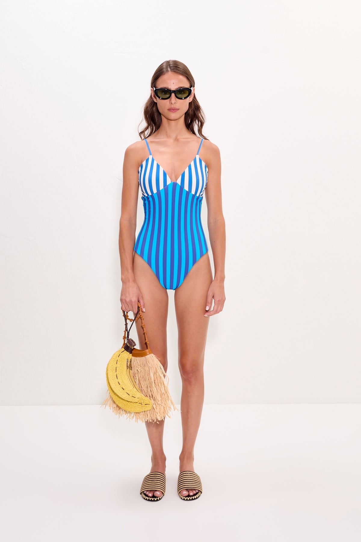 Behati One Piece - Tonal Blue Combo