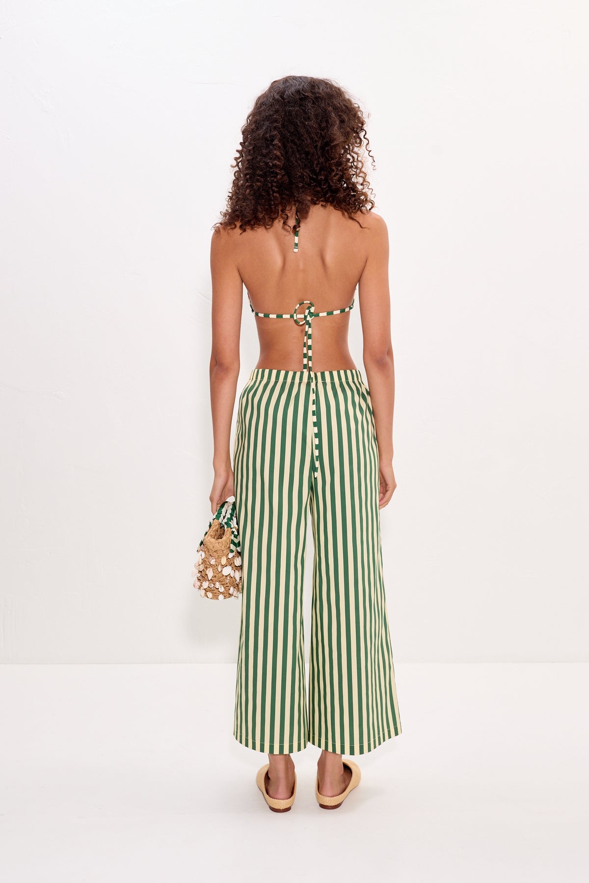Bwai Bikini Top - Gummy Green/Ecru