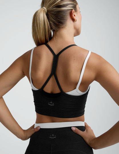 Beyond Yoga Spacedye Layered Long Line Bra