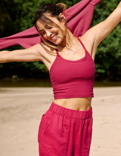 Beyond Yoga Spacedye Slim Racerback Cropped Tank
