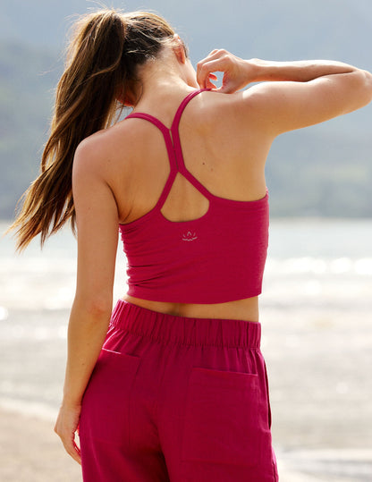 Beyond Yoga Spacedye Slim Racerback Cropped Tank