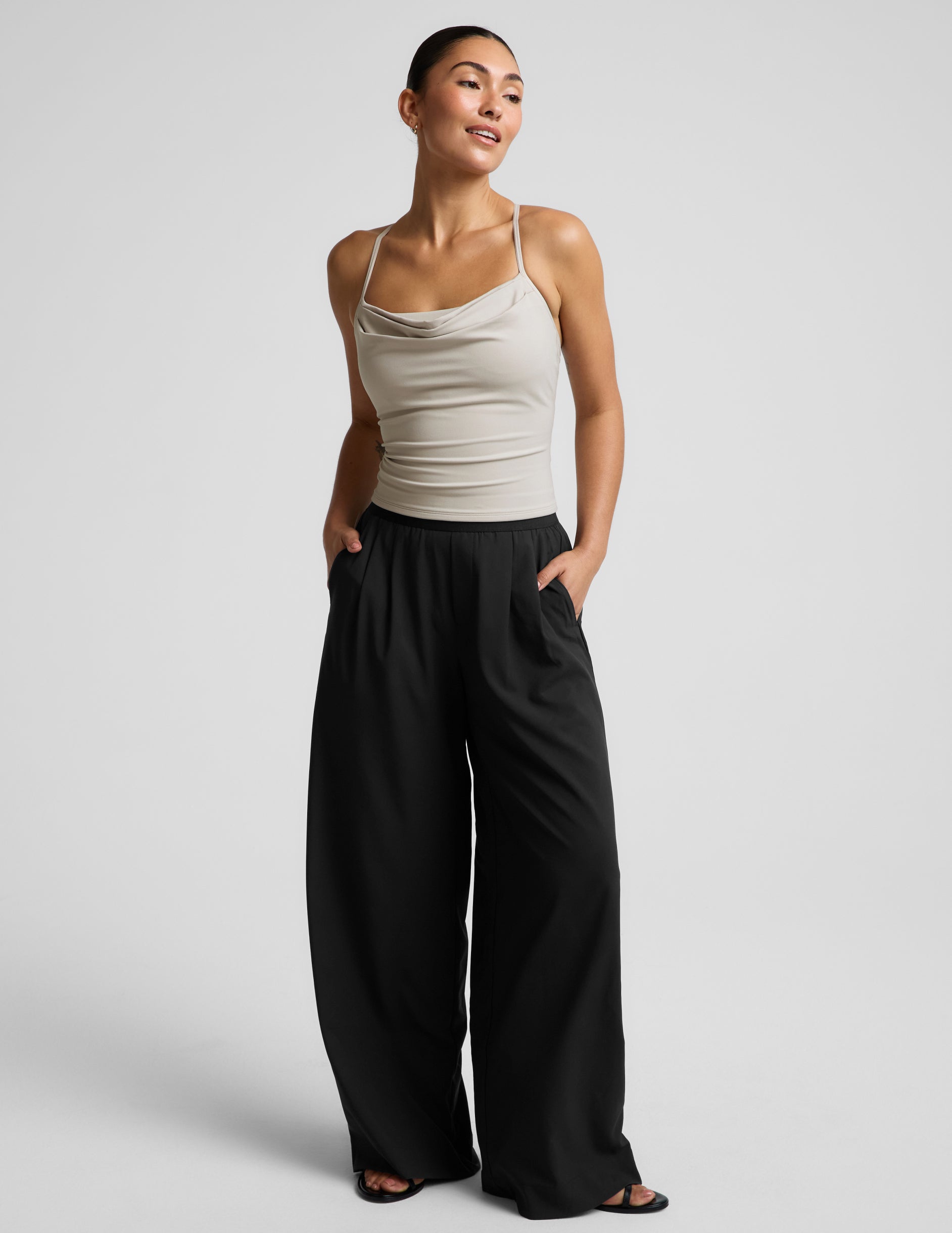 Beyond Yoga Cowl Neck Tank