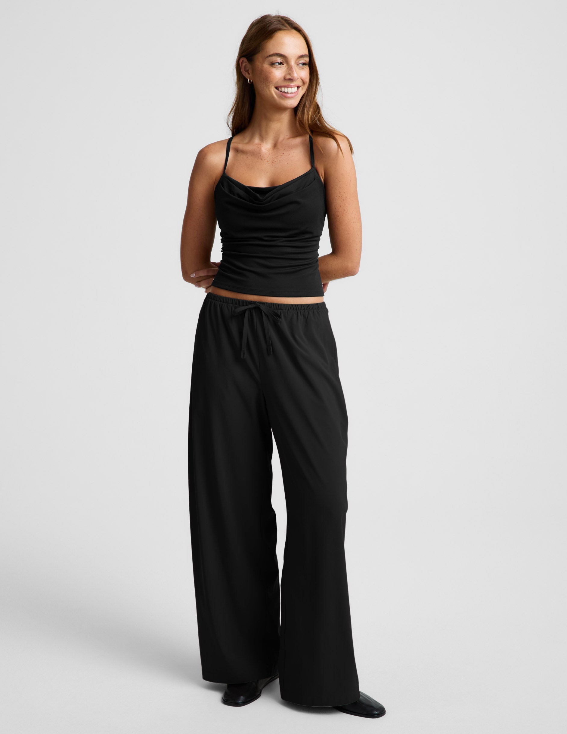 Beyond Yoga Cowl Neck Tank