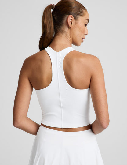 Beyond Yoga Impulse Ribbed High Neck Tank