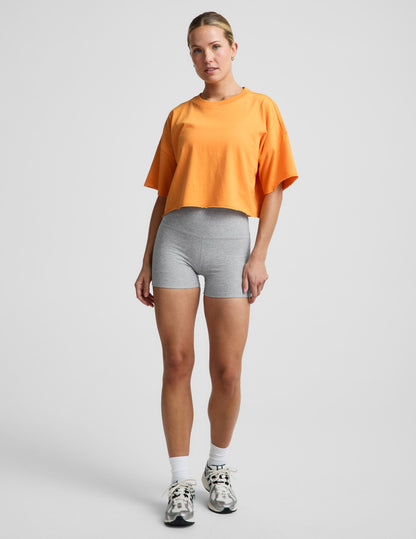 Beyond Yoga SoftKnit Better Than Ever Cropped Cotton Tee