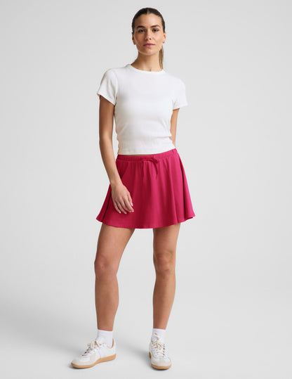 Beyond Yoga On Repeat Rib Baby Tee