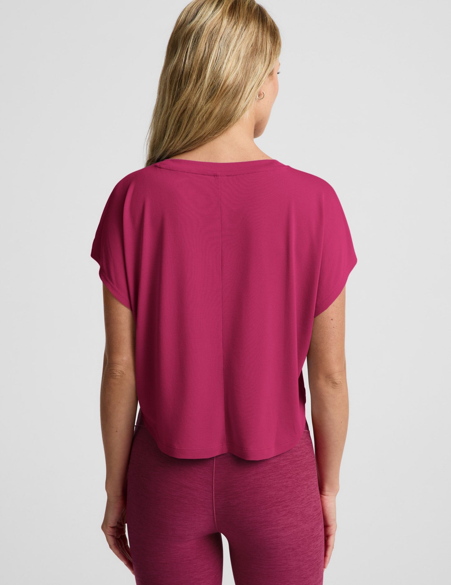 Beyond Yoga Studio Luxe Cropped Tee