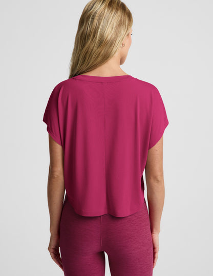 Beyond Yoga Studio Luxe Cropped Tee