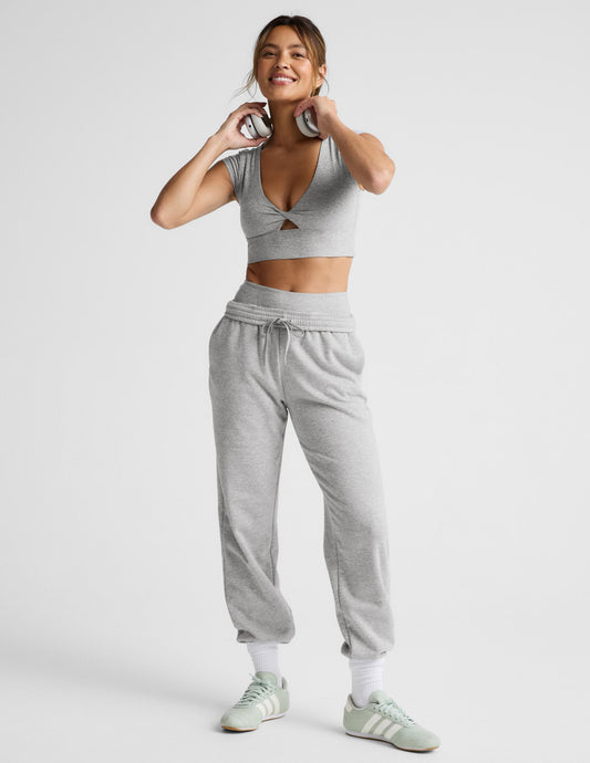 Beyond Yoga Spacedye Get It Twisted Cropped Tee