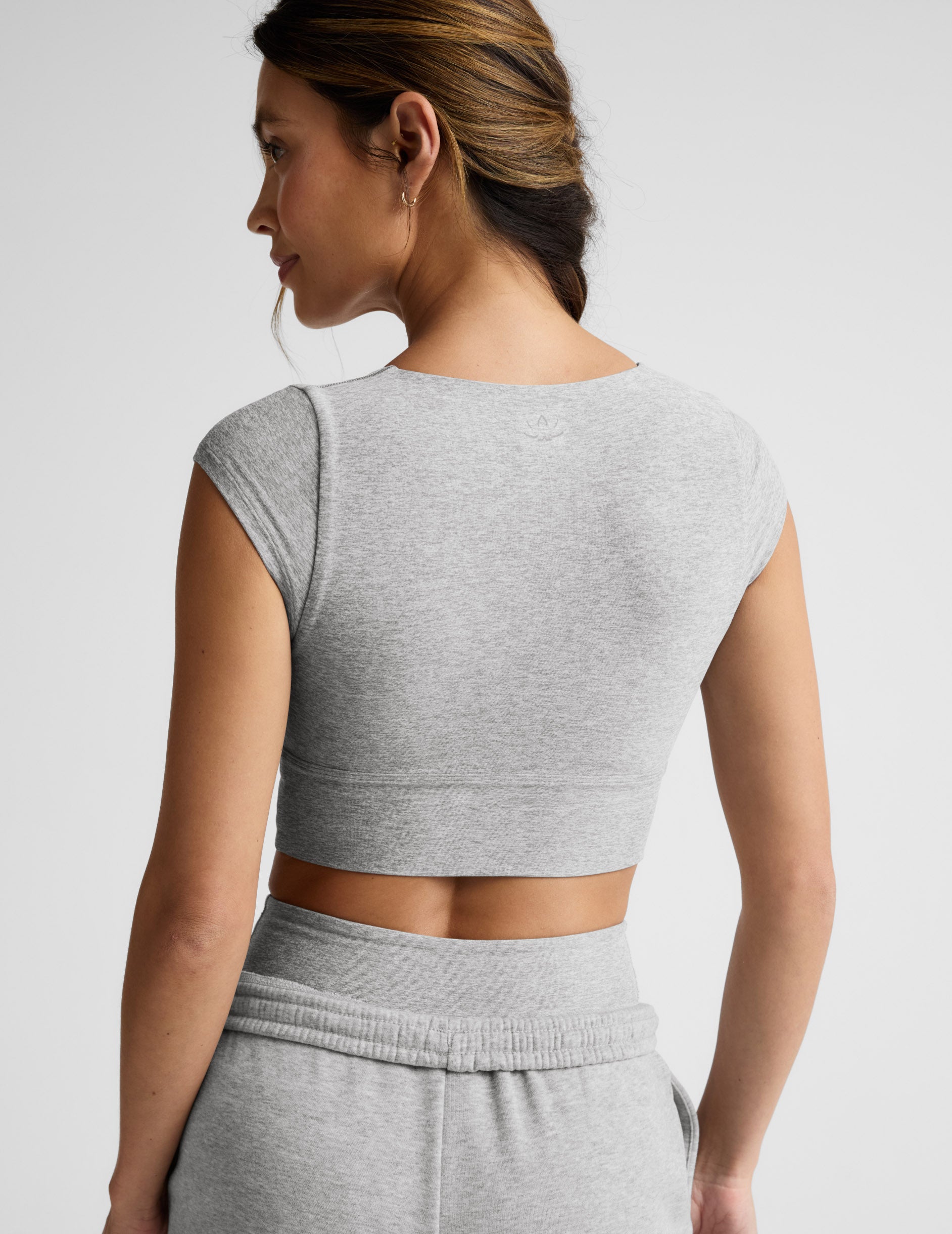 Beyond Yoga Spacedye Get It Twisted Cropped Tee