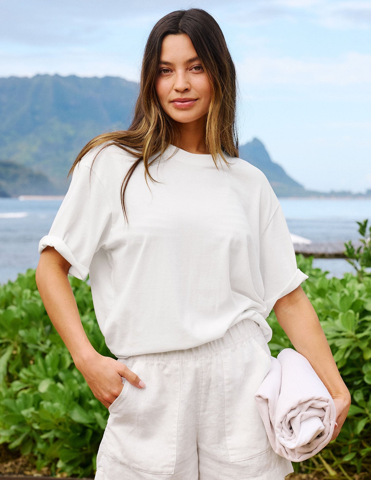 Beyond Yoga SoftKnit Better Than Ever Oversized Cotton Tee