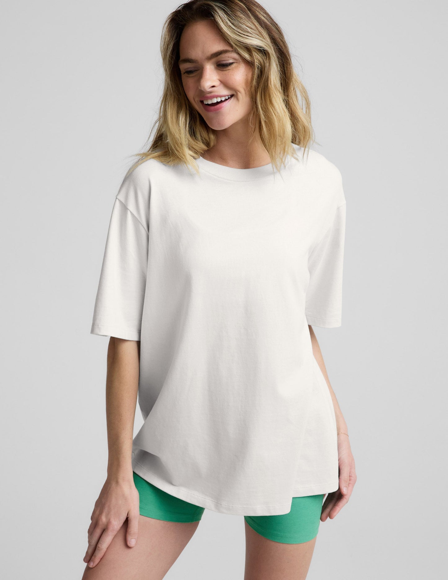 Beyond Yoga SoftKnit Better Than Ever Oversized Cotton Tee