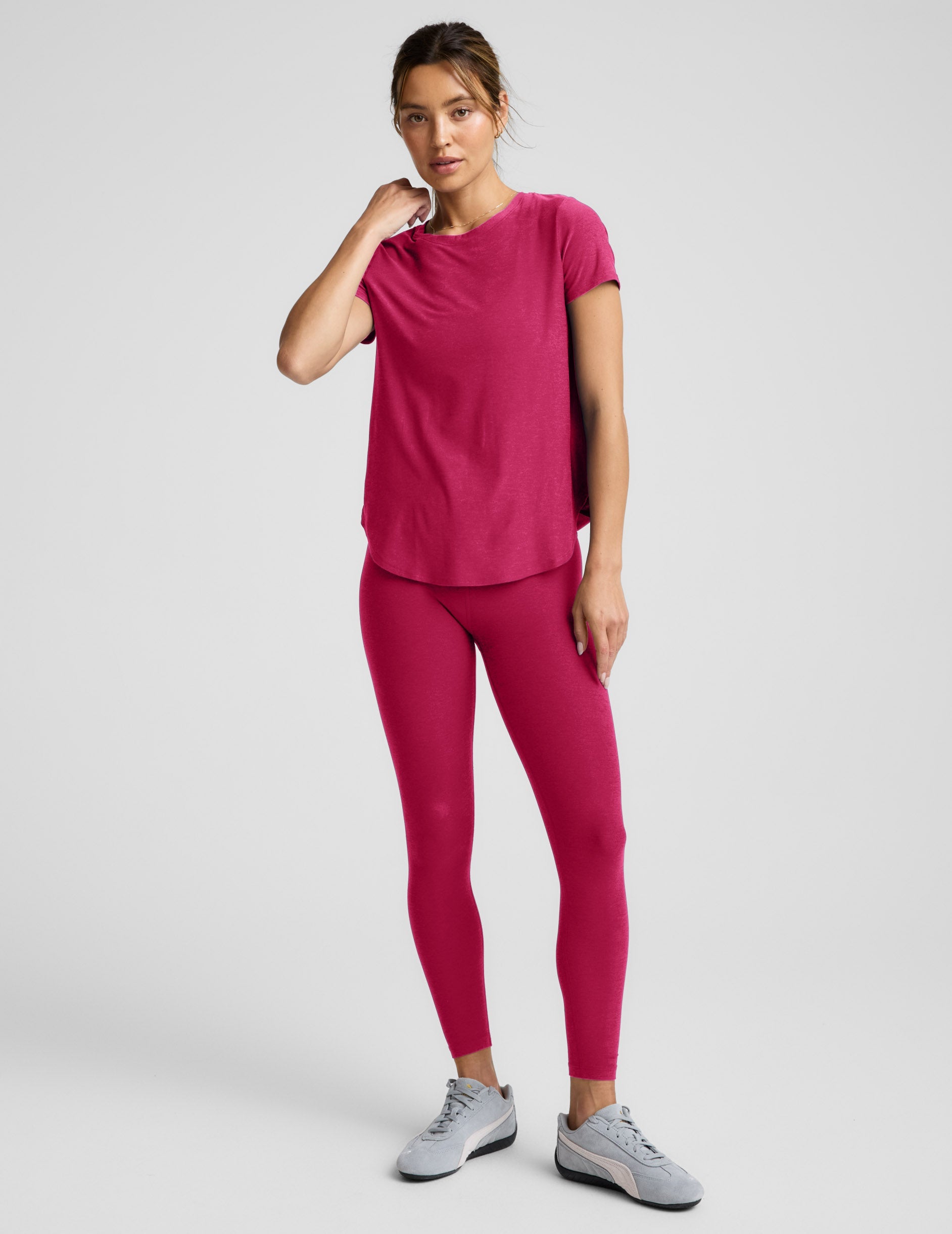 Beyond Yoga Featherweight On The Down Low Tee