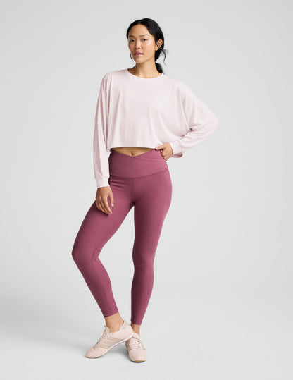 Beyond Yoga Studio Luxe Cropped Long Sleeve Tee