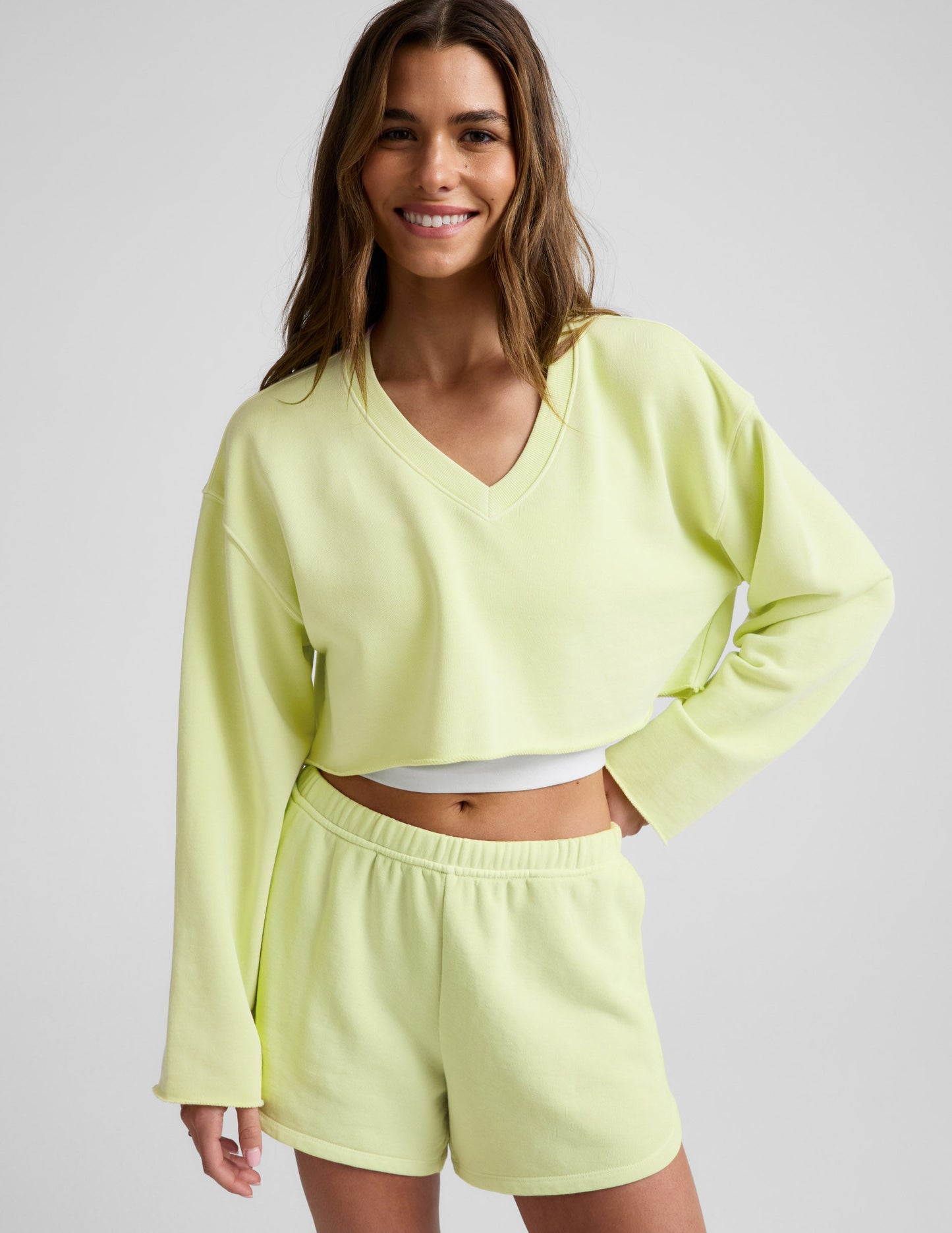 Beyond Yoga Fade Out Cropped Long Sleeve