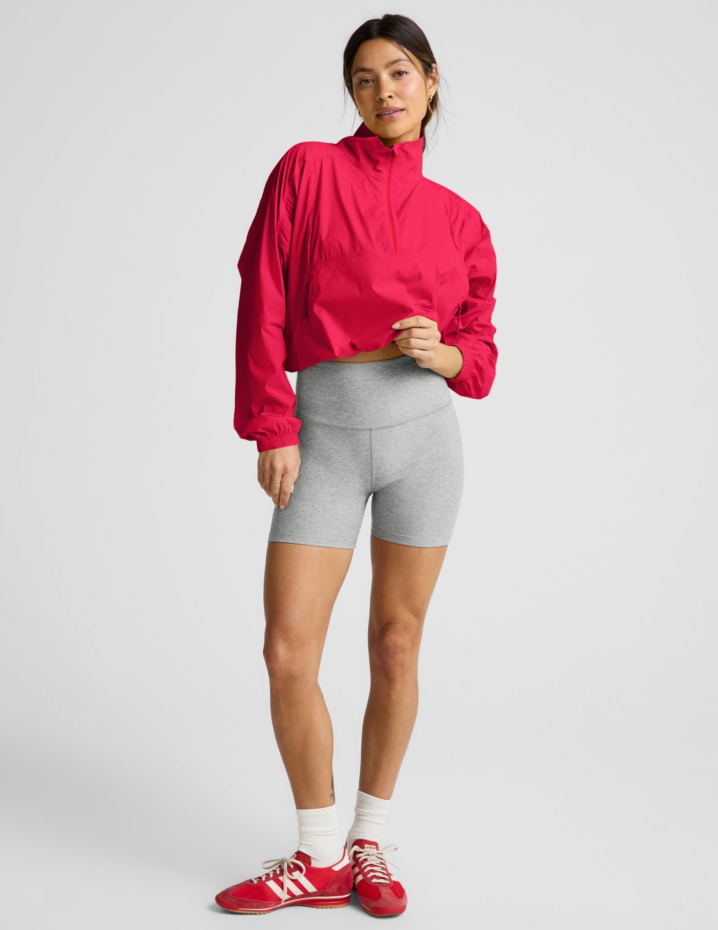 Beyond Yoga Places To Go UV Protection Half Zip Jacket