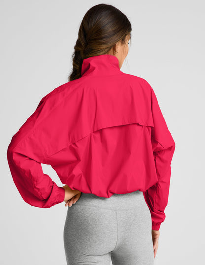 Beyond Yoga Places To Go UV Protection Half Zip Jacket
