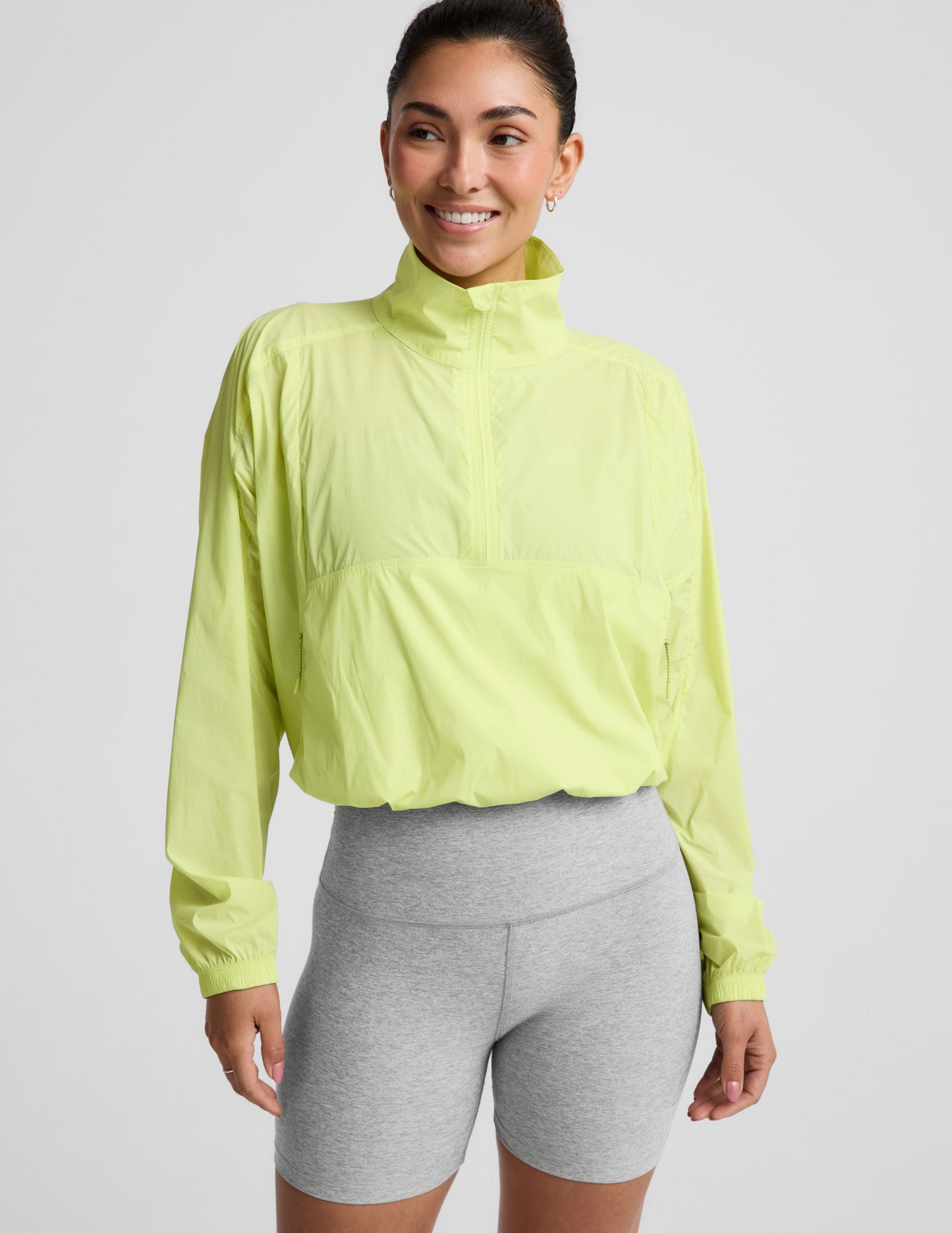Beyond Yoga Places To Go UV Protection Half Zip Jacket