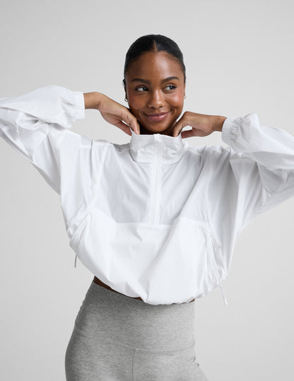 Beyond Yoga Places To Go UV Protection Half Zip Jacket