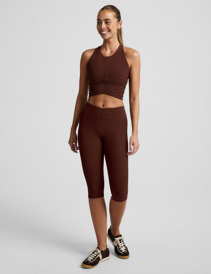 Beyond Yoga Women's Pedal Pusher Legging - Iced Mocha