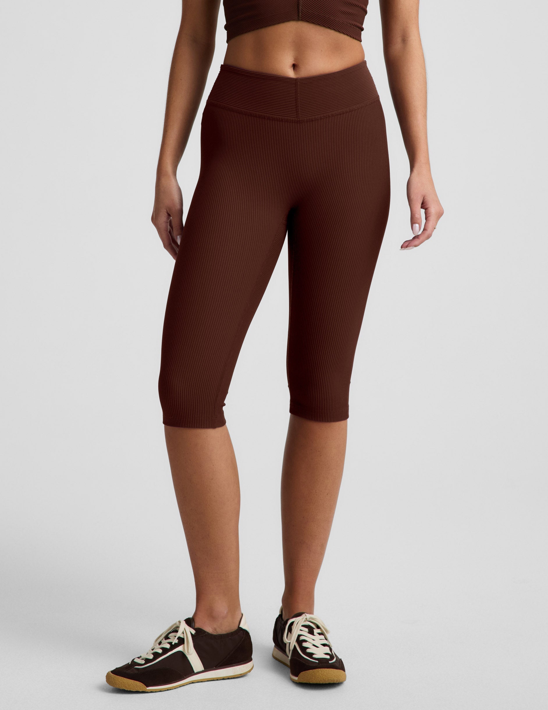 Beyond Yoga Women's Pedal Pusher Legging - Iced Mocha