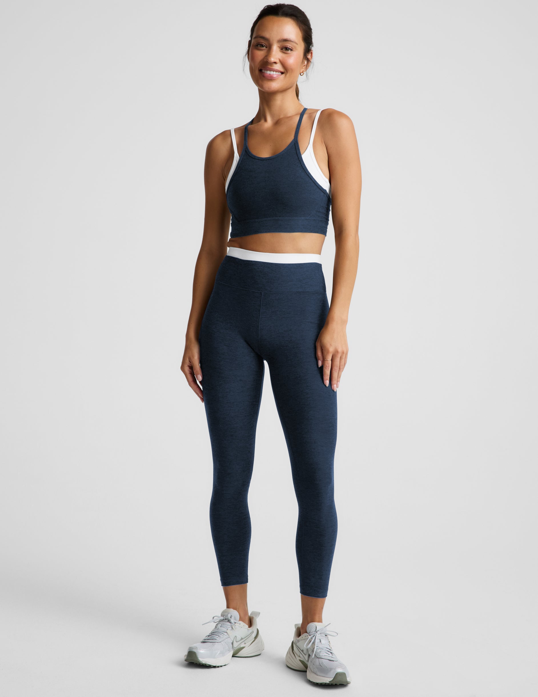 Beyond Yoga Spacedye Layered High Waisted Midi Legging