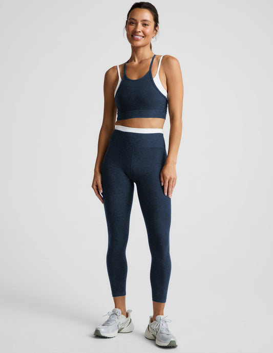 Beyond Yoga Spacedye Layered High Waisted Midi Legging