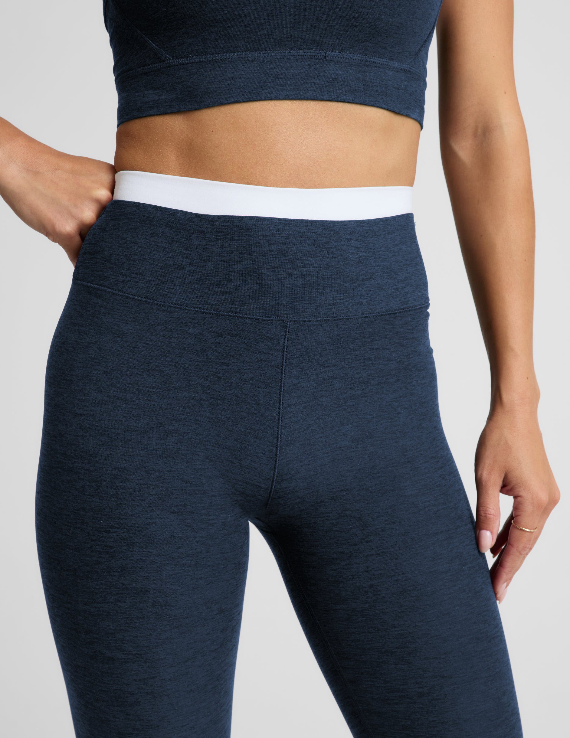 Beyond Yoga Spacedye Layered High Waisted Midi Legging