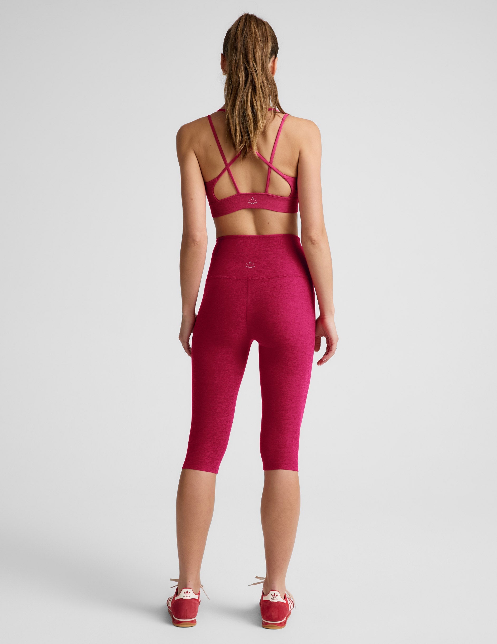 Beyond Yoga Women's Spacedye™ Leggings - Berry Red Heather