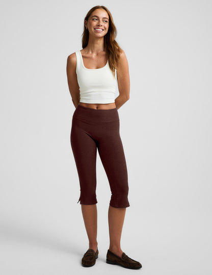 Beyond Yoga Spacedye™ Mid-Rise Slit Pedal Pusher Legging