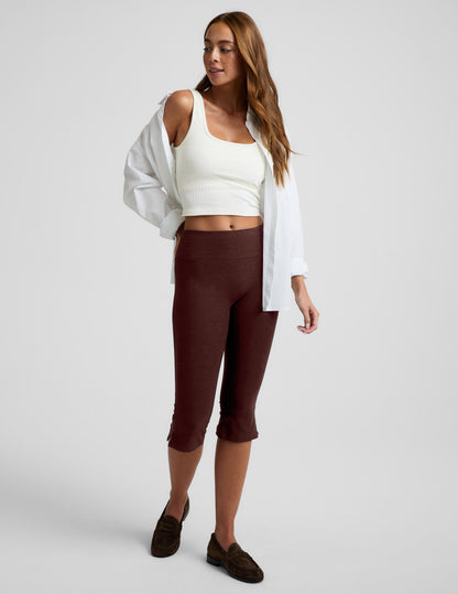 Beyond Yoga Spacedye™ Mid-Rise Slit Pedal Pusher Legging