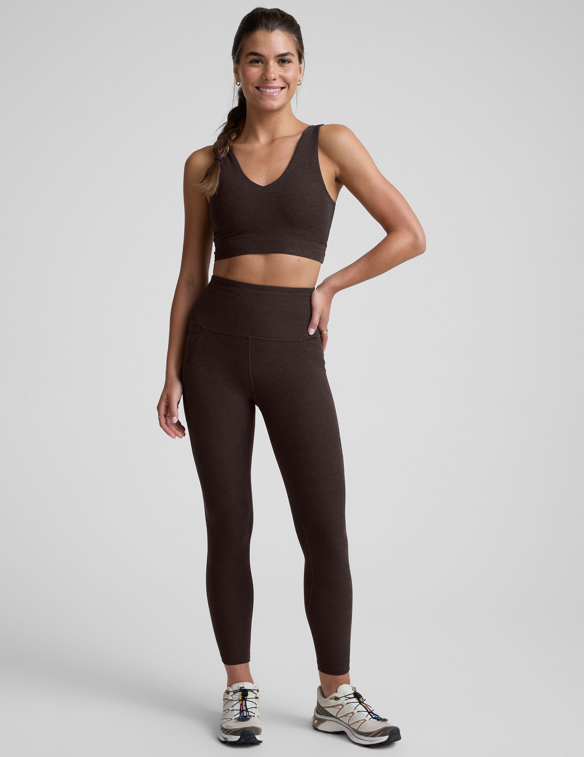 Beyond Yoga Spacedye Out Of Pocket High Waisted Midi Legging