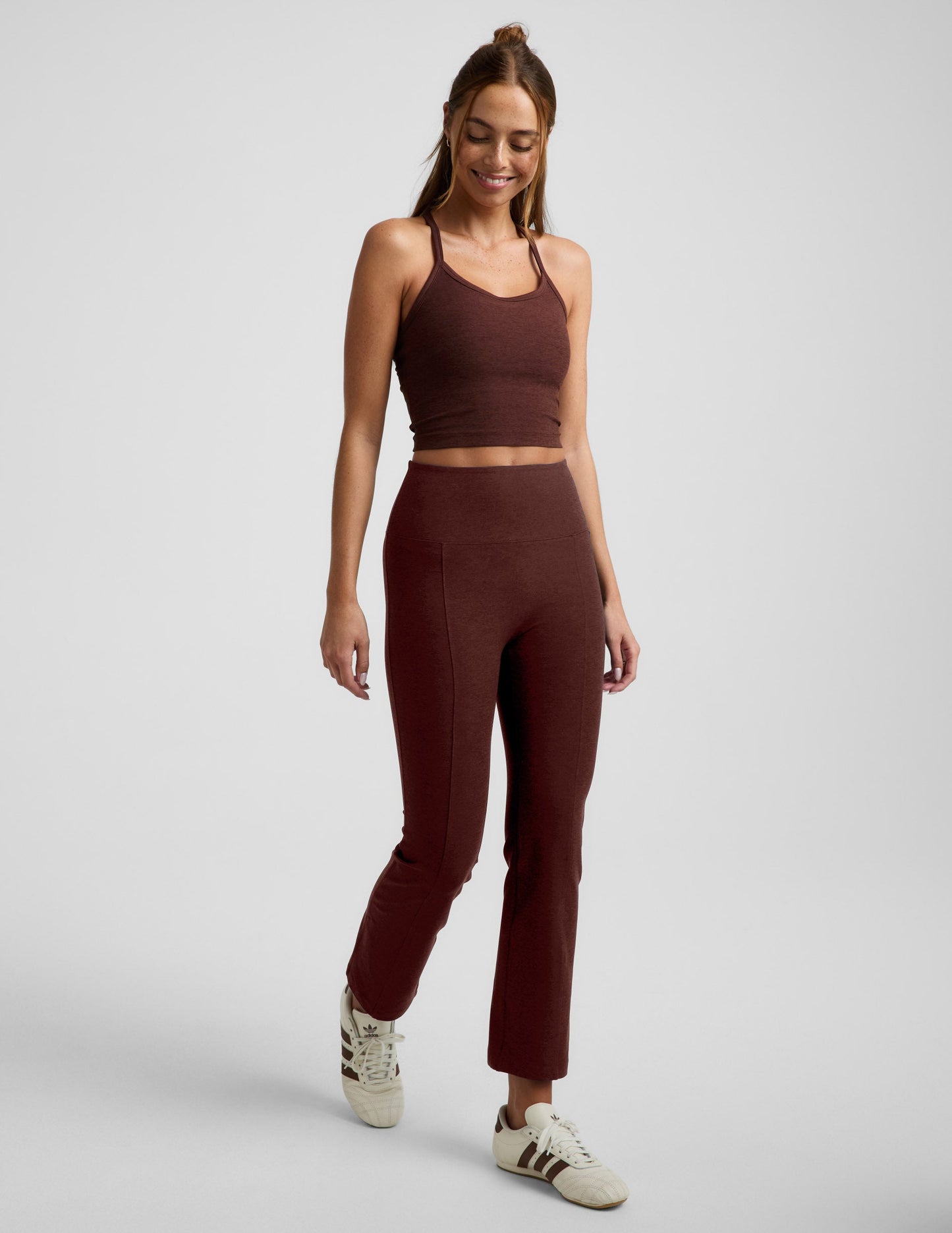 Beyond Yoga Women's Spacedye Pants - Iced Mocha Heather