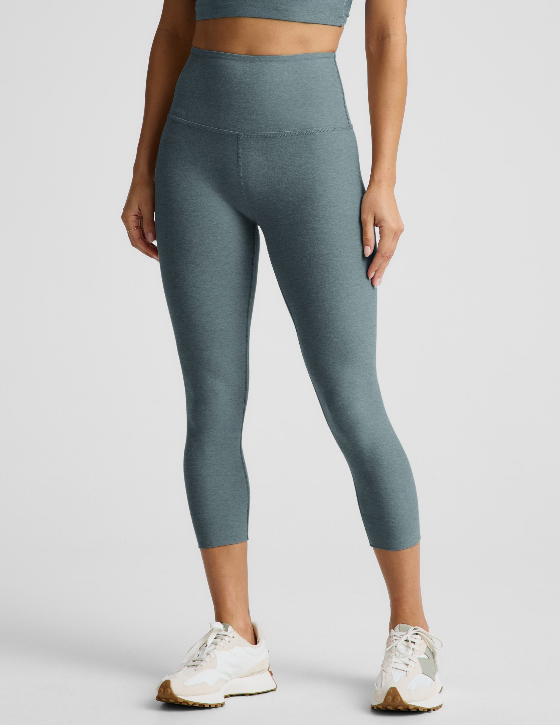 Beyond Yoga Women's Yoga Spacedye Legging - Storm Heather