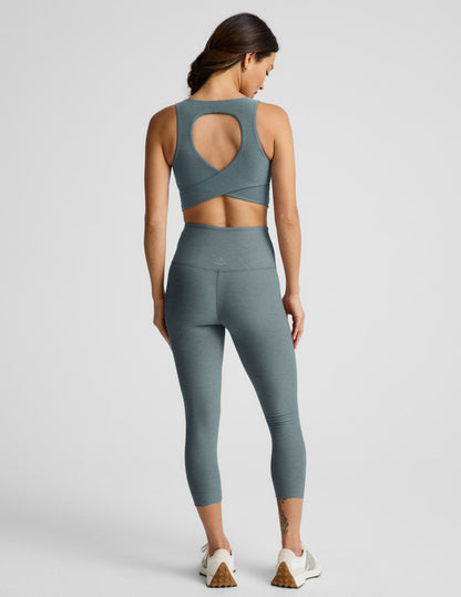Beyond Yoga Women's Yoga Spacedye Legging - Storm Heather