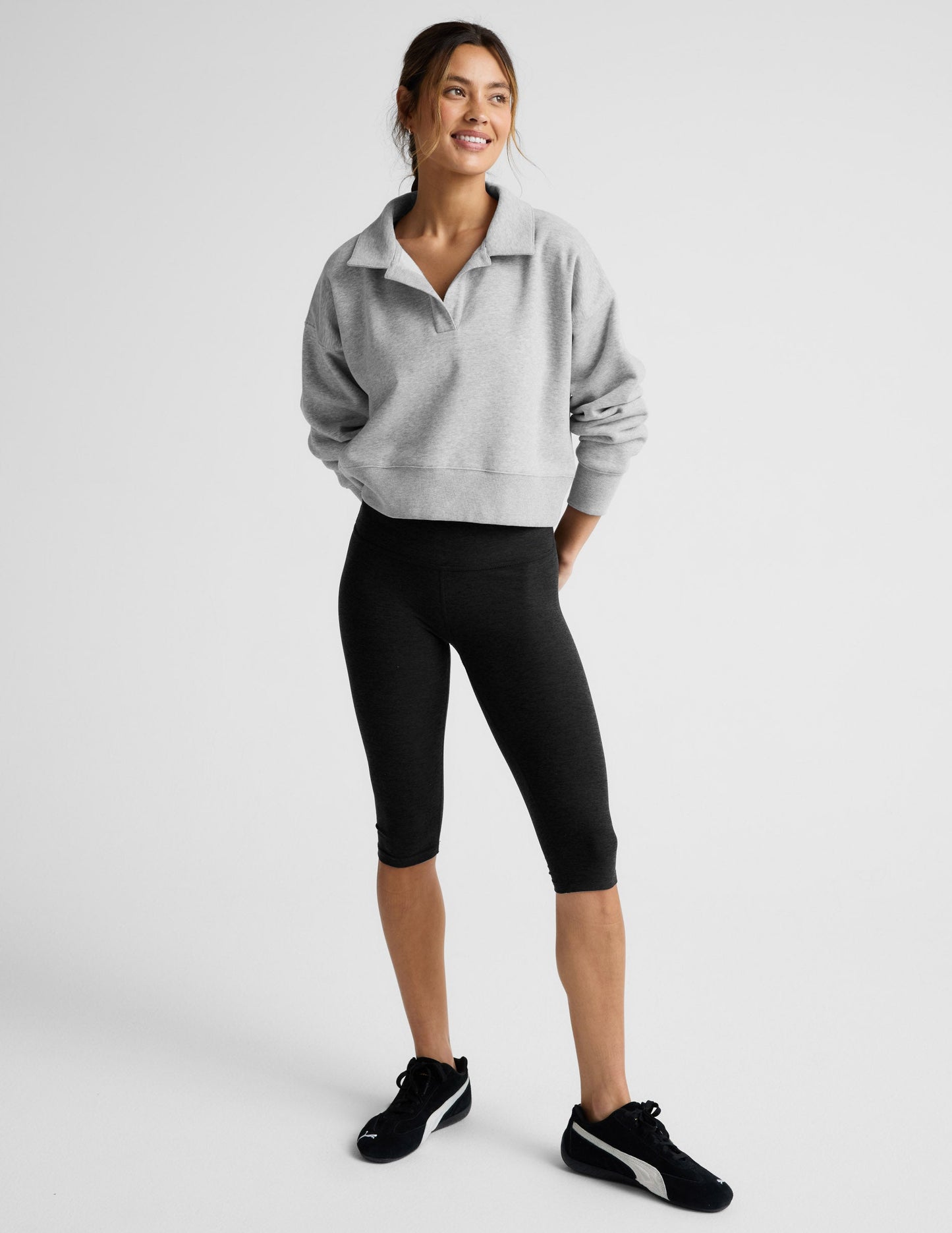 Beyond Yoga Women's Spacedye Leggings - Darkest Night