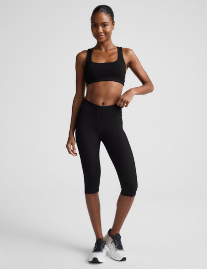 Beyond Yoga Women's Pedal Pusher Impulse Leggings - Black