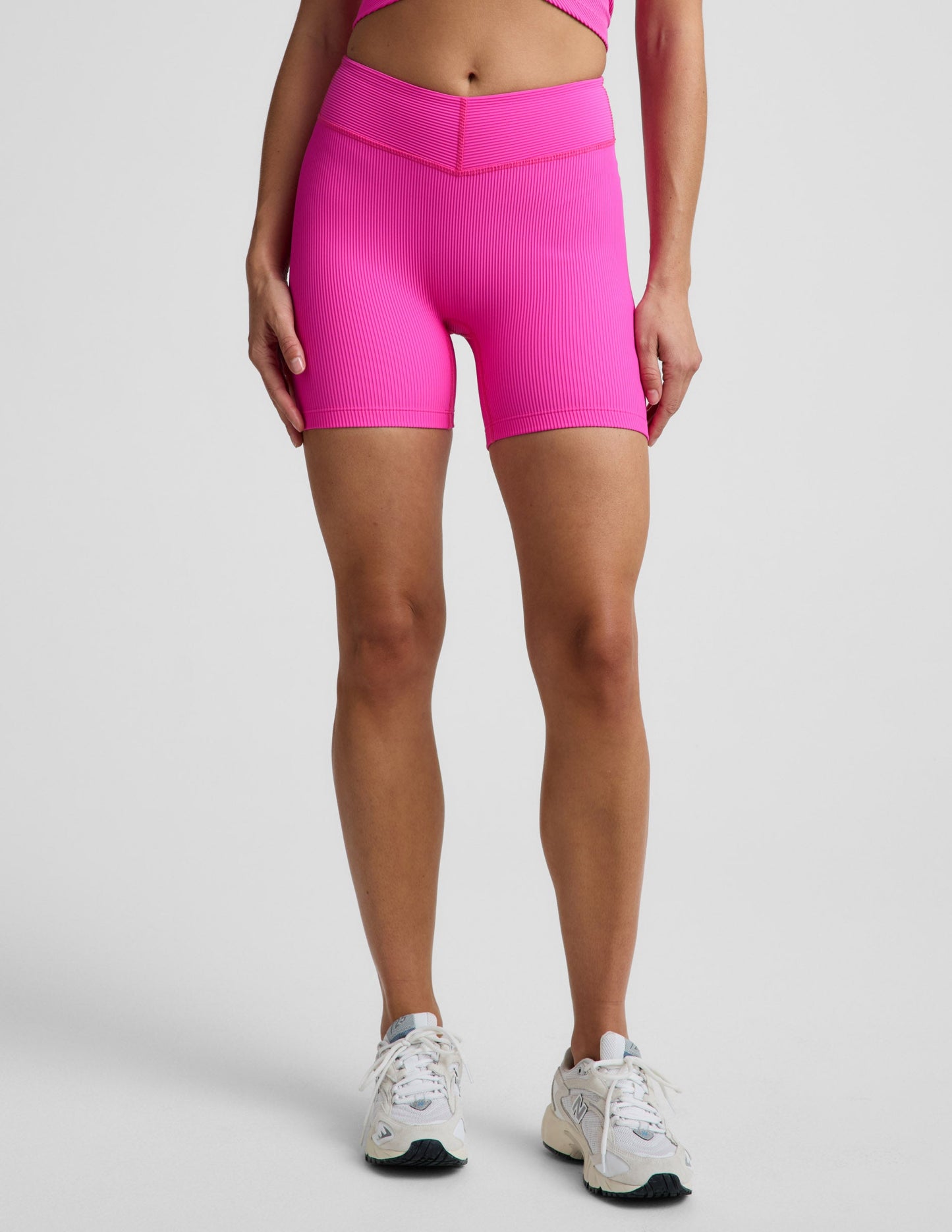 Beyond Yoga Women's Ribbed Impulse Shorts - Pink Glow