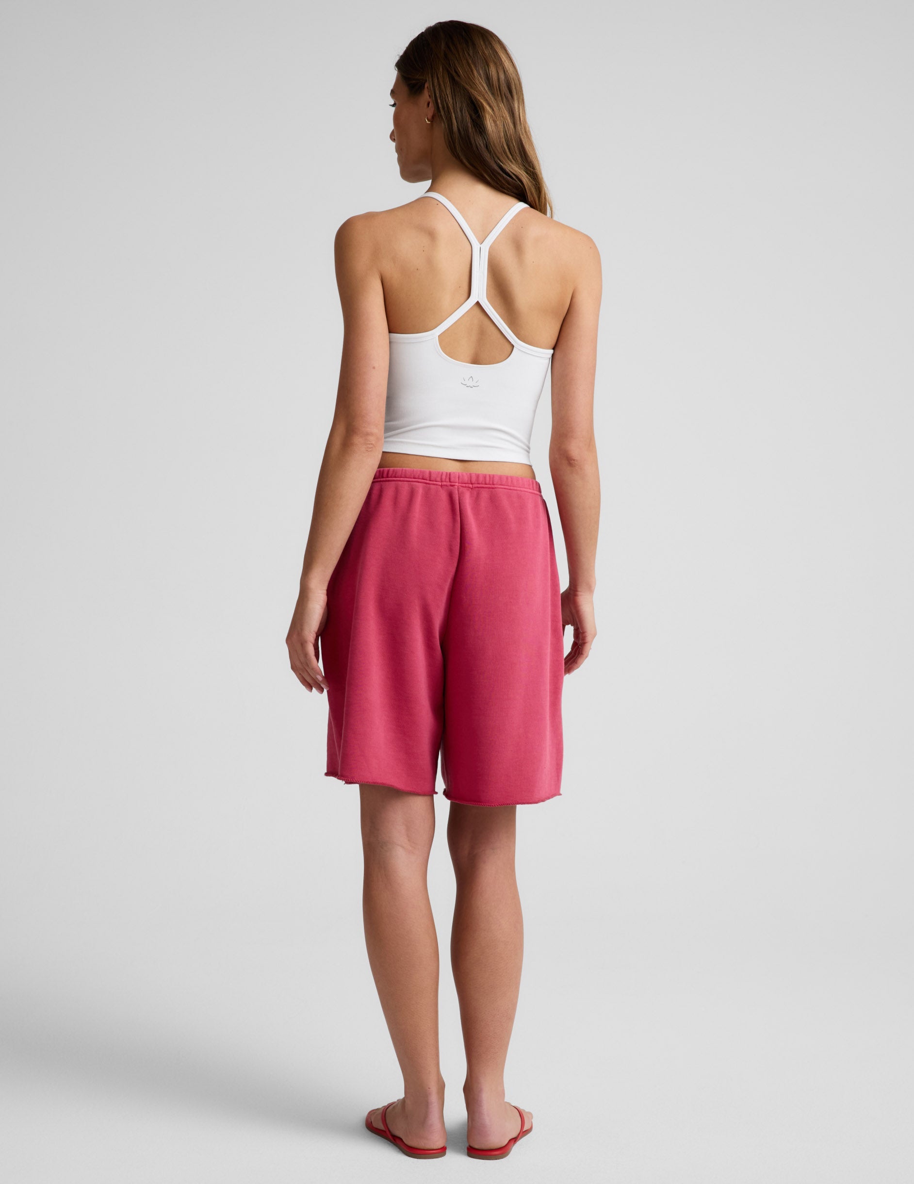 Beyond Yoga Women's Low-Rise Fade Out Bermuda Shorts - Red